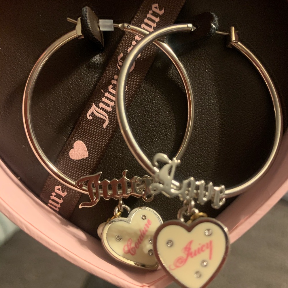 New Juicy Couture earrings